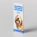 Stretch Fabric Display Stands - Straight – view 2