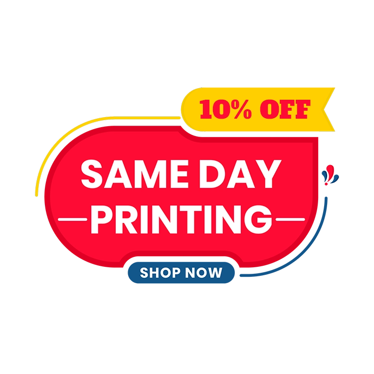 15% off with same day printing in uk