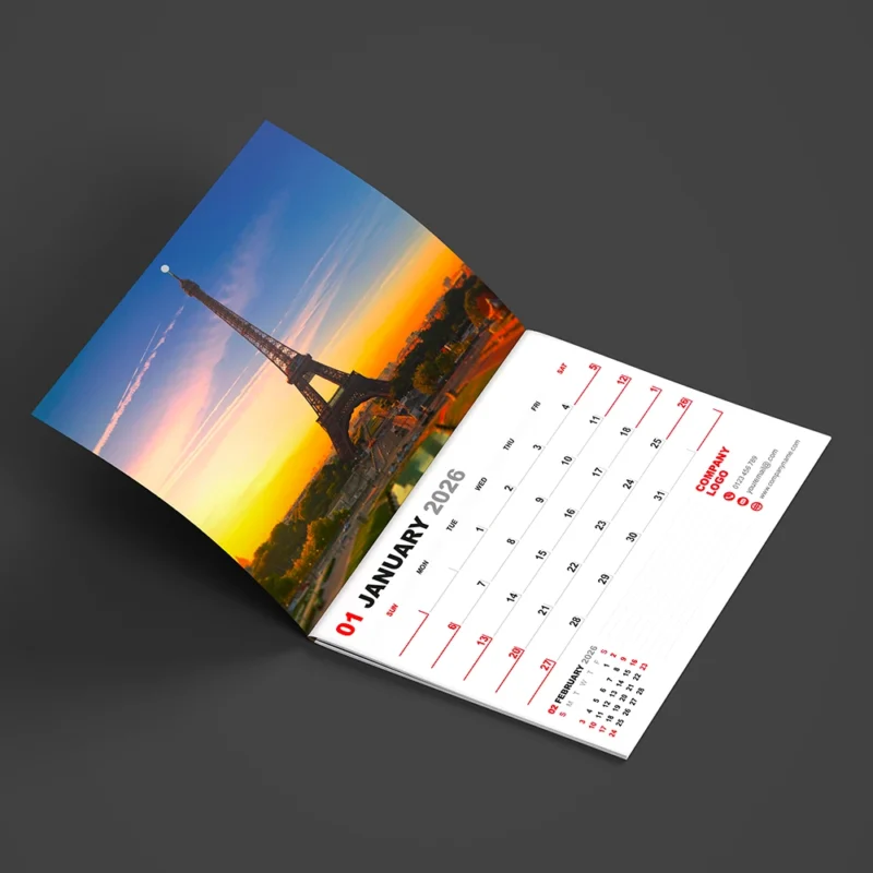 Custom Drilled Hole Calendars – view 4