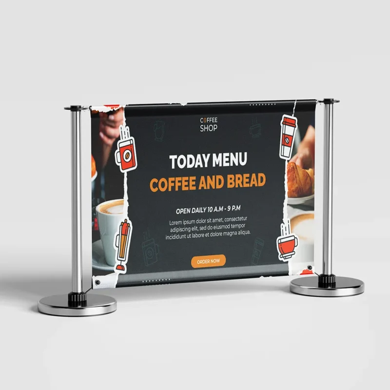 Café Barriers – view 2