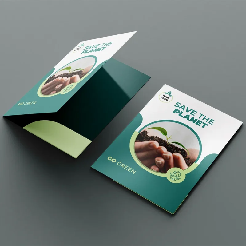 Interlocking Presentation Folders