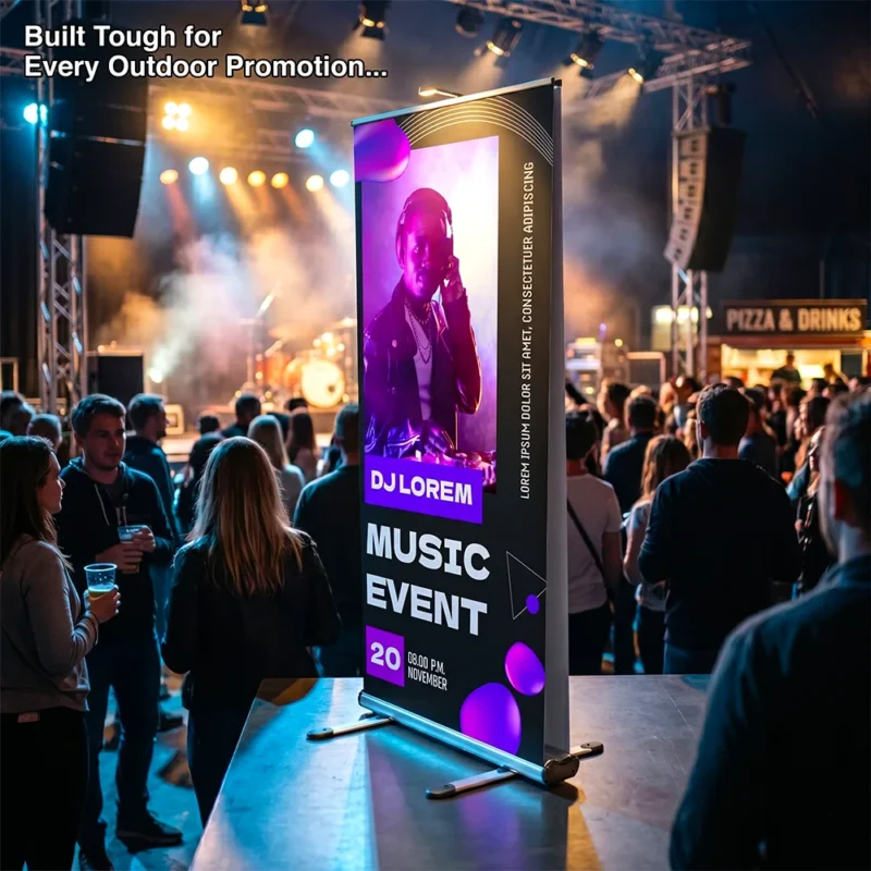 Heavy-Duty Double-Sided Roller Banner – view 5