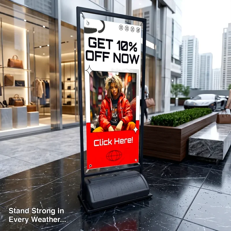 Heavy-duty Water-Base Roller Banner – view 7
