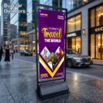 Heavy-duty Water-Base Roller Banner – view 3