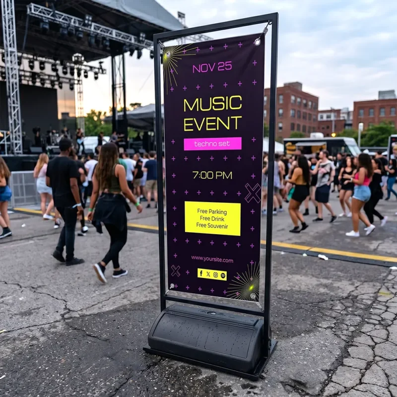 Heavy-duty Water-Base Roller Banner – view 5