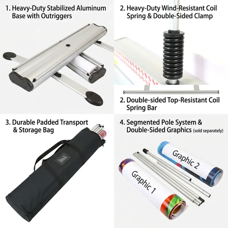Heavy-Duty Double-Sided Roller Banner – view 8