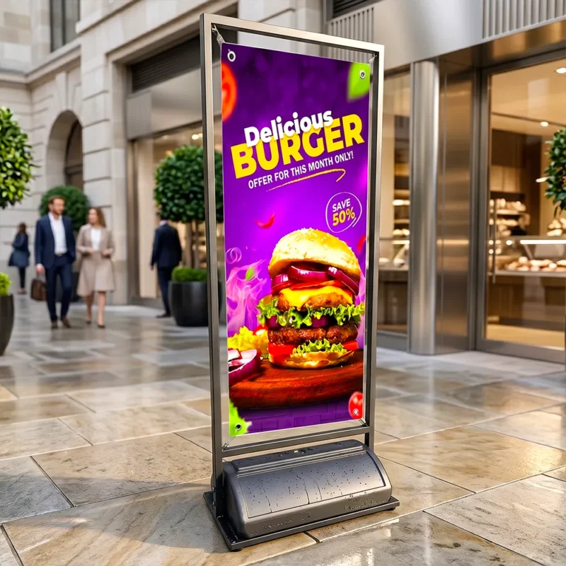 Heavy-duty Water-Base Roller Banner