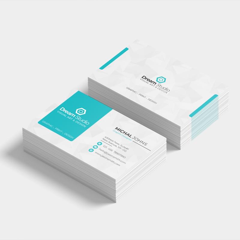 Business Cards 350 GSM Uncoated 100% Recycled 03