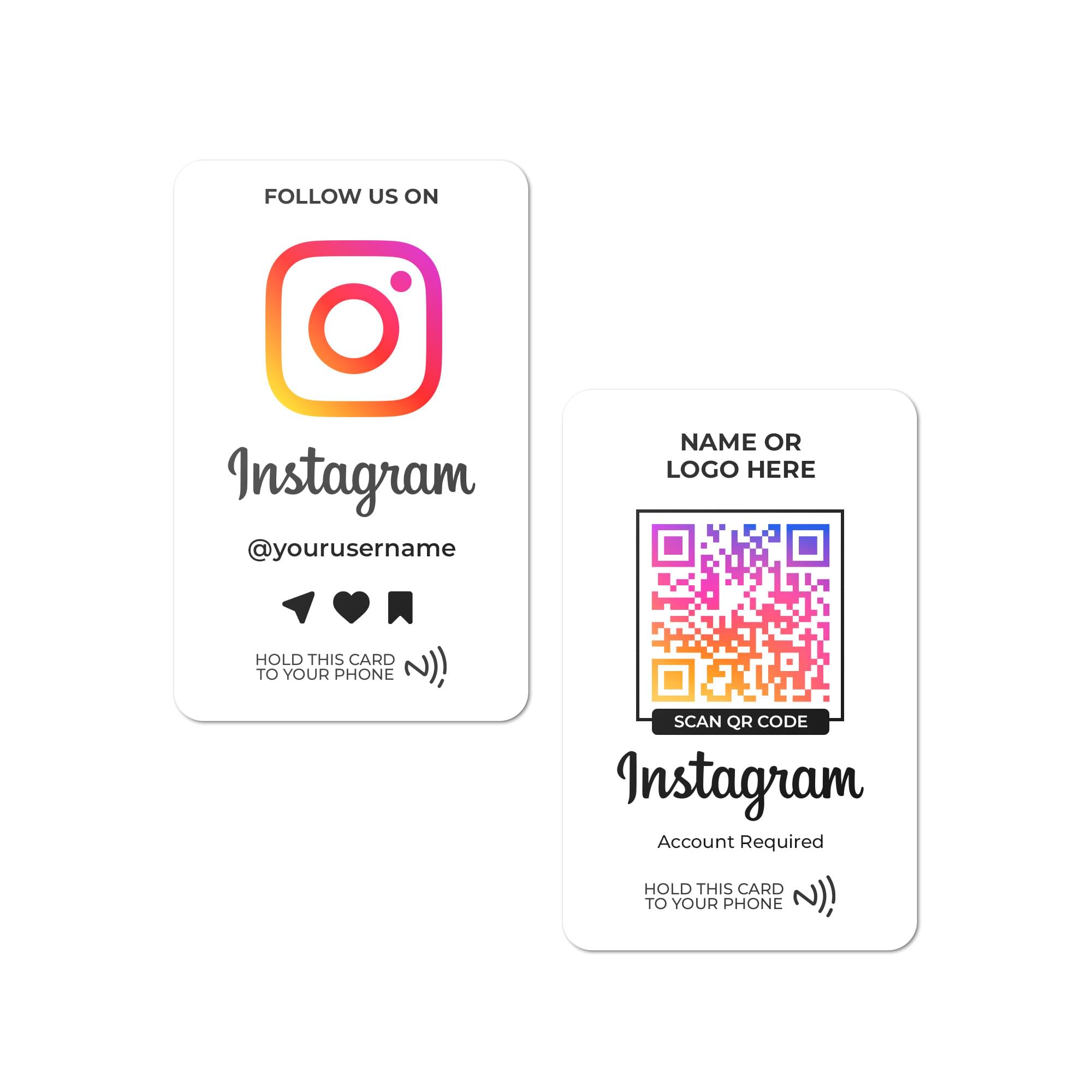 Instagram NFC Card