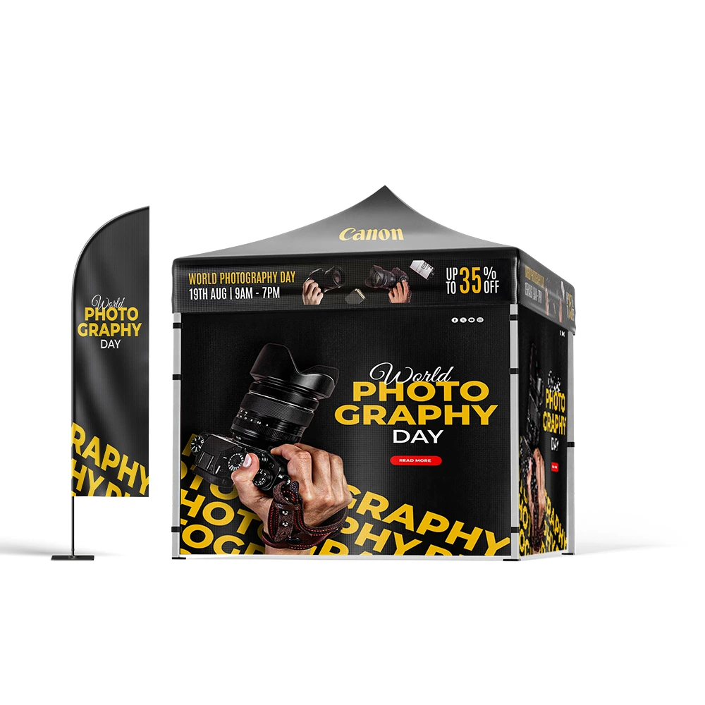 Gazebo PrintingX UK New Castle Under Lime